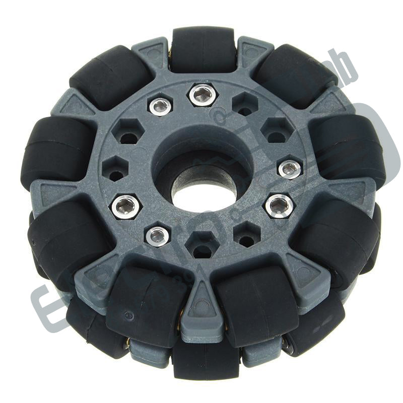 4 Inch 100mm Omni Directional Wheel + coupling – Electroslab