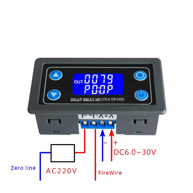Power Off Relay Timer Module Power-off Delay Time Relay Module – Electroslab