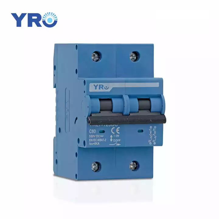 YRL7-63DC Circuit Breaker 16A/20A/25A/63A 2P 550V