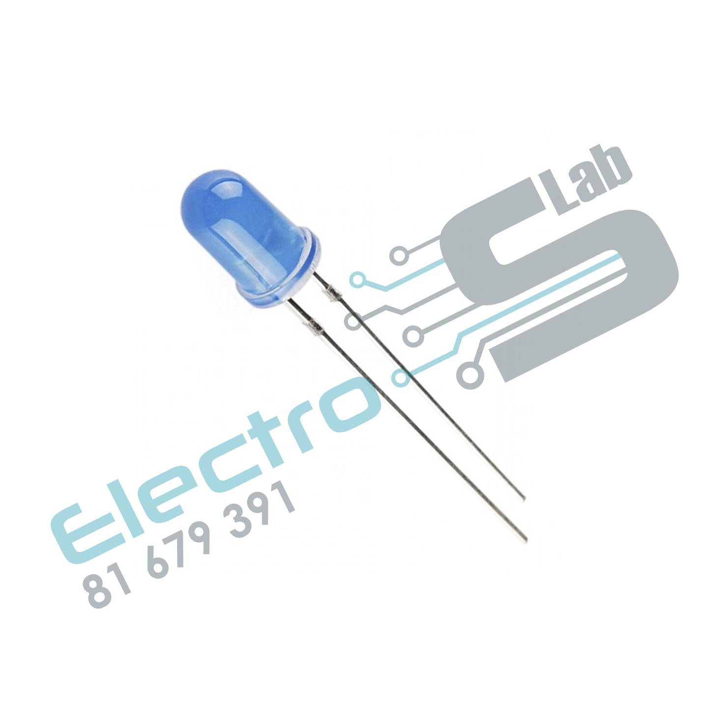 28mm Leg LED 5MM blue – Electroslab