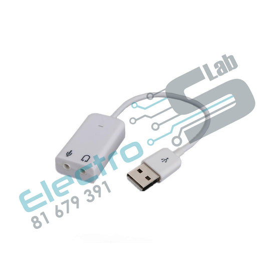 External USB Sound  Card Audio Adapter 