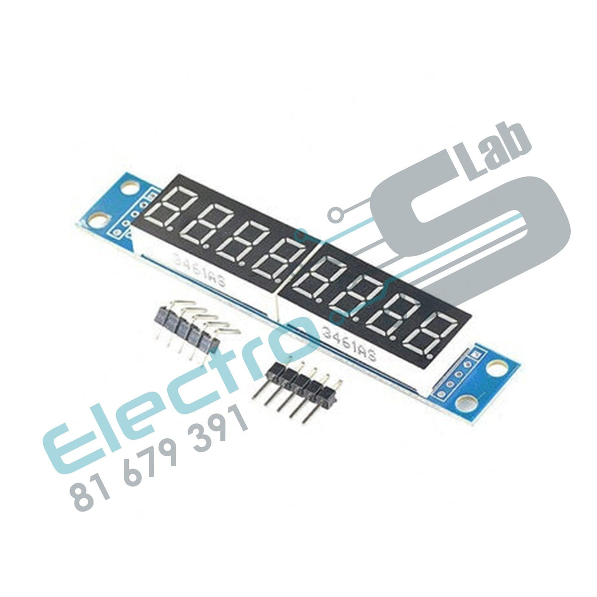 Max7 Module Led MAX7219 Led Module 8-Digit 7 Segment Digital LED Display – Electroslab