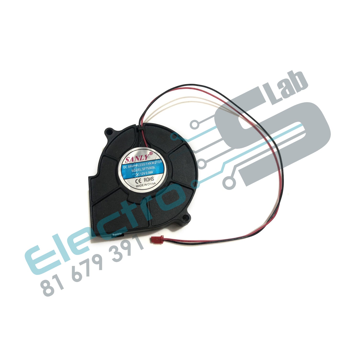 SF7530SL  Blower Cooling Fan 0.08A 12V