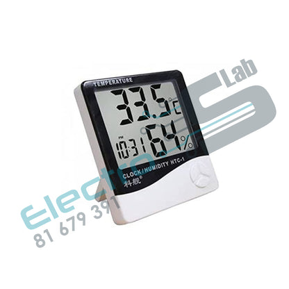 Temperature & Humidity  Meter / clock