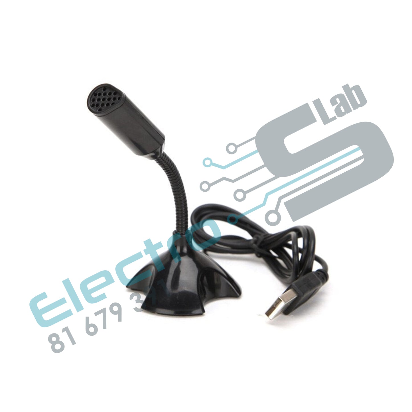 USB Microphone Compatible with Raspberry Pi – Electroslab
