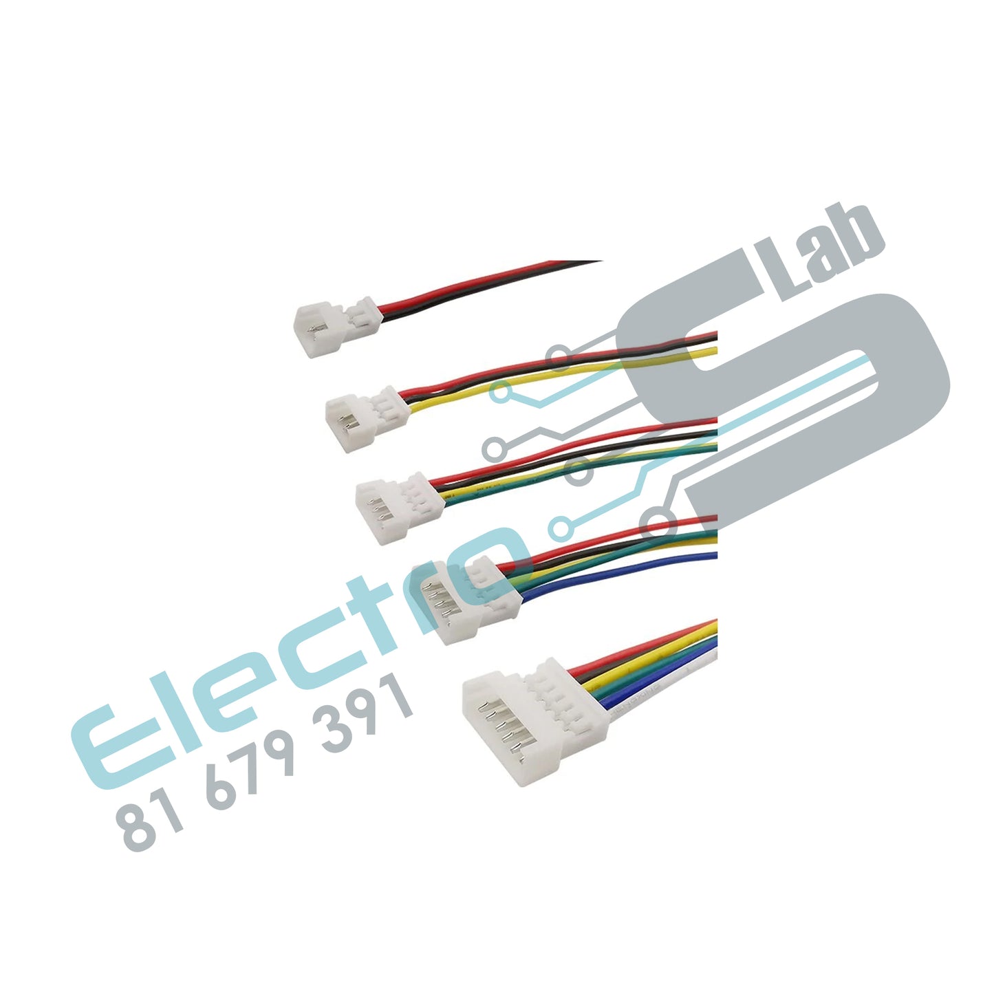 1pcs - JST 1.25mm Male  Connector Cable